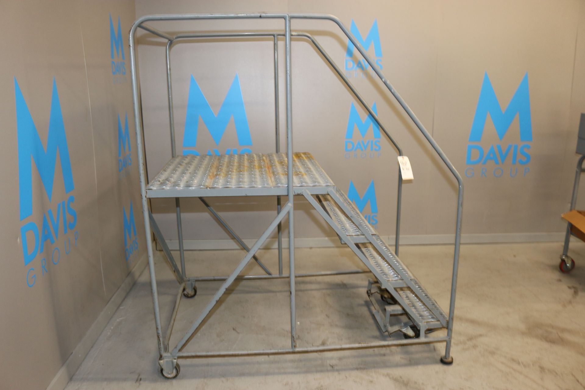 Cotterman Portable Platform & Stairs, 600 lbs. Max. Load, Overall Dims.: Aprox. 60" L x 38" W x - Image 4 of 5