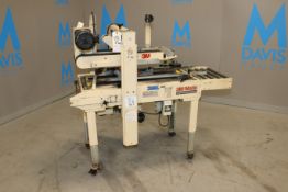 3M-Matic Adjustable Case Sealer, M/N 28600, S/N 5313, with Top & Bottom Head, 115 Volts, Mounted