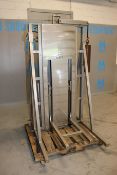 Pneumatic S/S Lift, Lifts Up To 52"H x 30"W, with Aprox. 30" L Forks (Used for Bakery Products) (