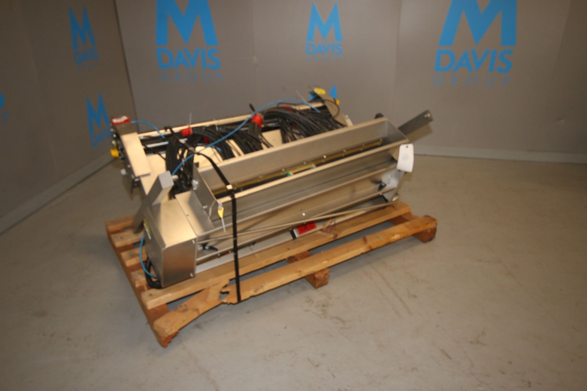 S/S Flour Depositor, Aprox. 42" W, Mounted on 50" W x 40" L Conveyor (IN#64776) (LOCATED IN MDG - Image 2 of 8