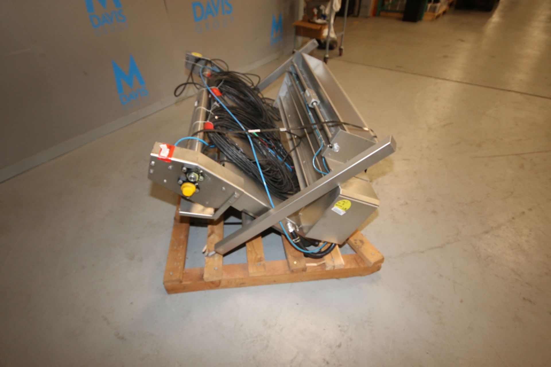 S/S Flour Depositor, Aprox. 42" W, Mounted on 50" W x 40" L Conveyor (IN#64776) (LOCATED IN MDG - Image 8 of 8