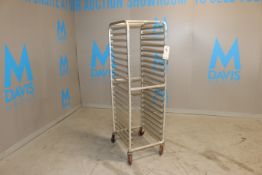 Aluminum Bakery Racks, Holds 18" W x 25" L Trays (IN#68903)(LOCATED AT M. DAVIS GROUP AUCTION