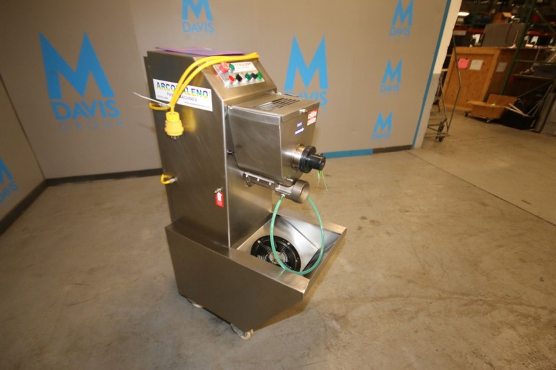 Arcobaleno Pasta Machines 50 lb. Pasta Extruder, Model EX18, S/N 7003, 220V (IN#65954) (LOCATED AT - Image 2 of 11