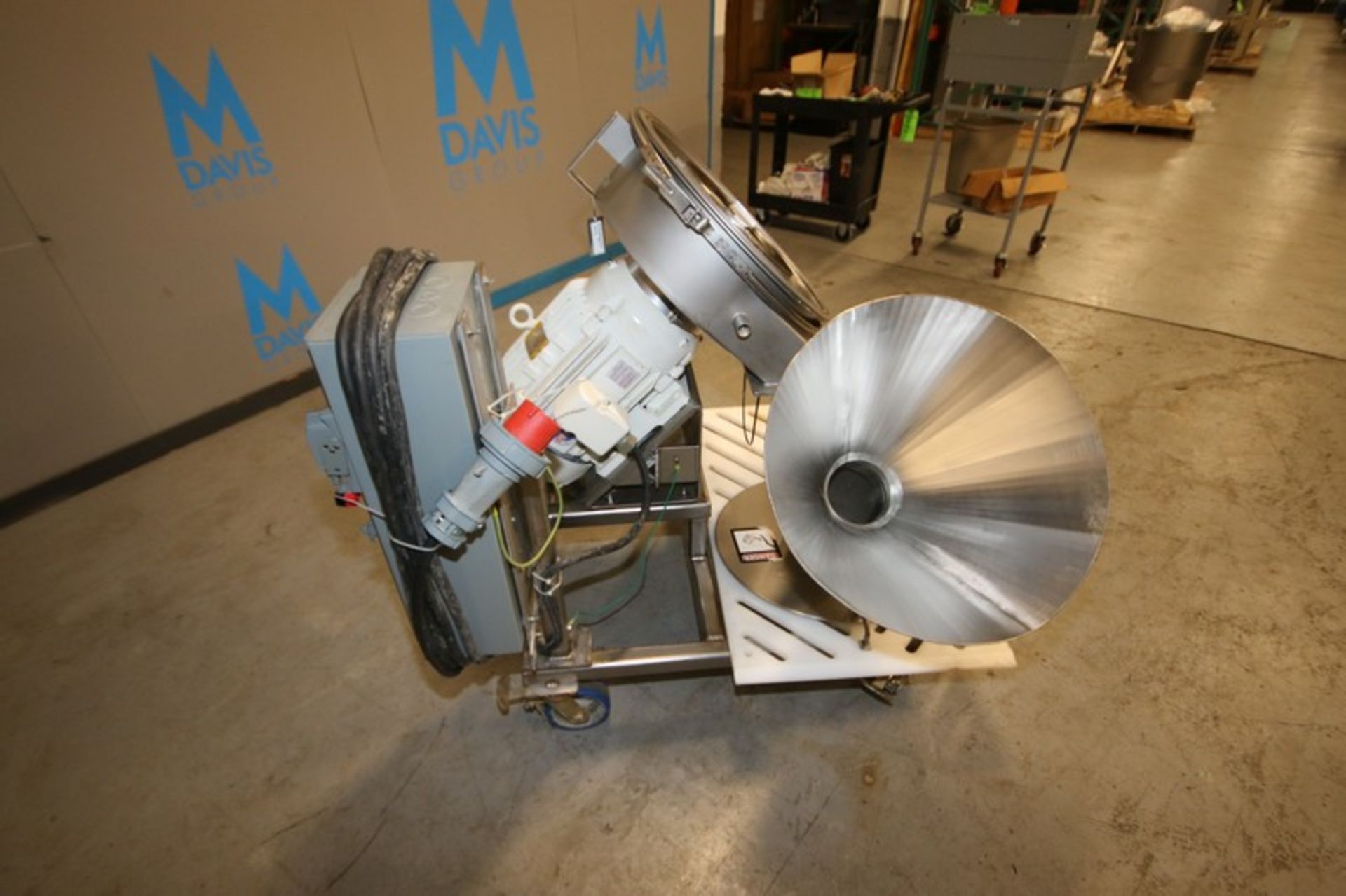 Rietz S/S Disintegrator, M/N RP-12-K122, S/N RP-92000121, with Baldor 15 hp Motor, 1760 RPM, 230/460 - Image 9 of 13