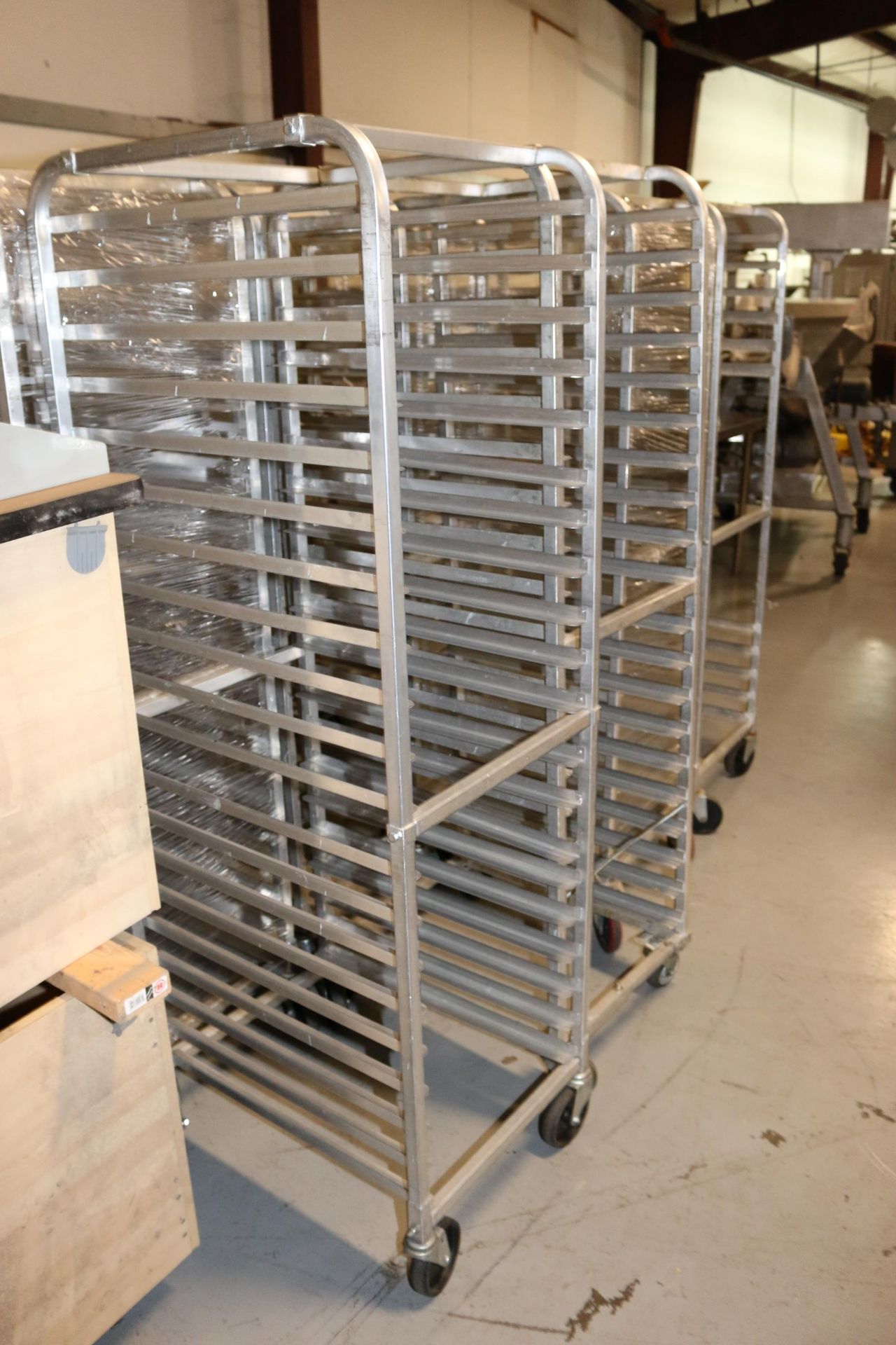 Aluminum Bakery Racks, Holds 18" W x 25" L Trays (IN#68903)(LOCATED AT M. DAVIS GROUP AUCTION - Image 9 of 9