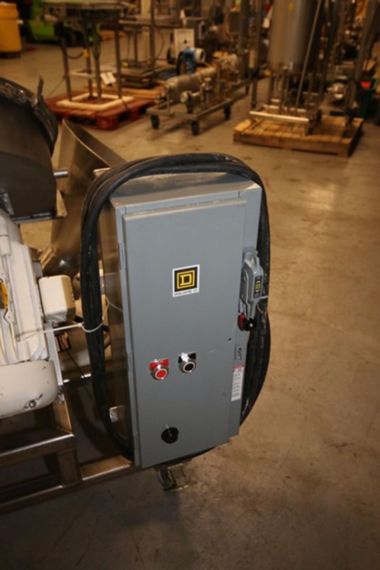 Rietz S/S Disintegrator, M/N RP-12-K122, S/N RP-92000121, with Baldor 15 hp Motor, 1760 RPM, 230/460 - Image 12 of 13