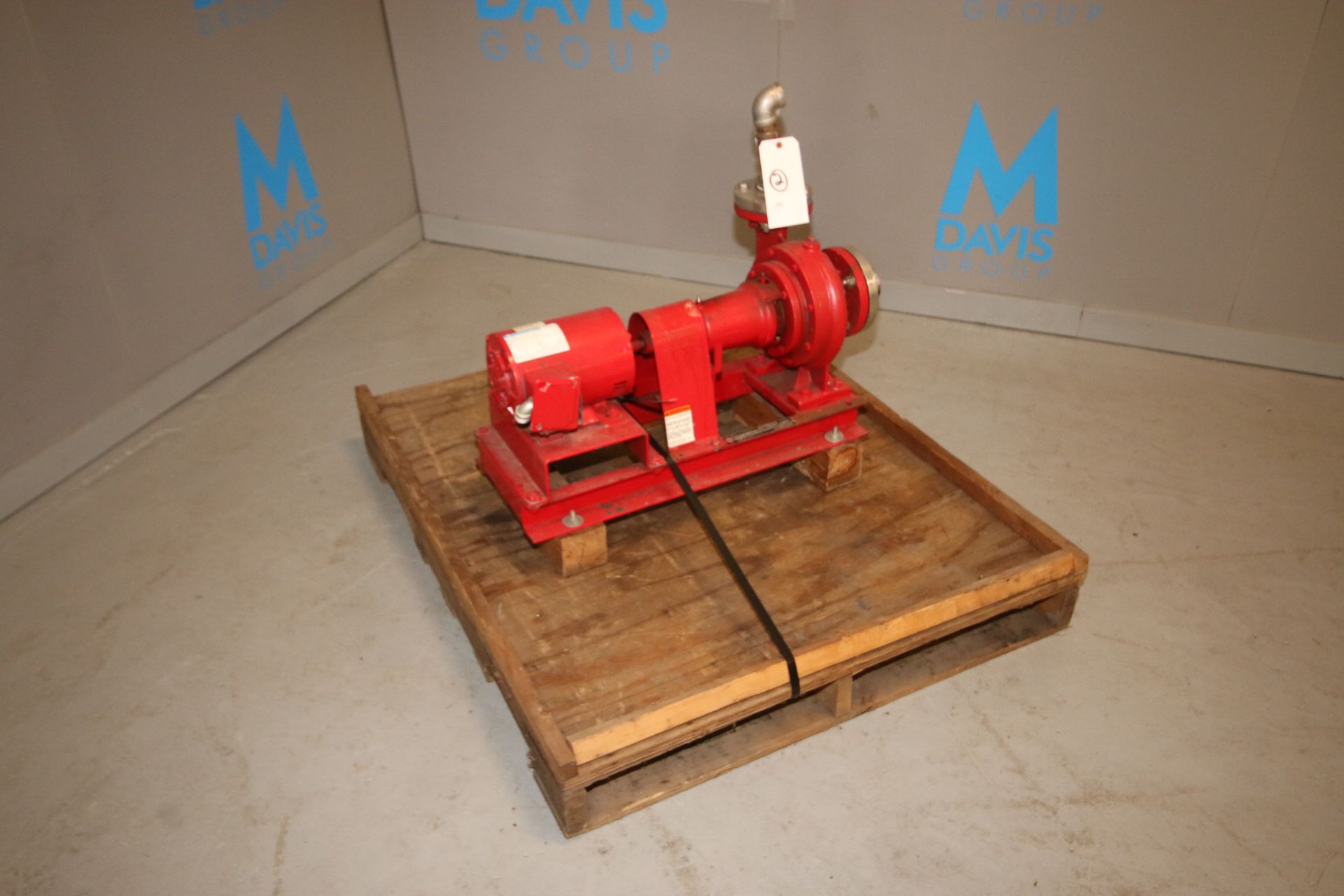 Bell & Gossett 2 hp Pump, M/N 2AC 6-1/2 BF, S/N1672665, 75 GPM, with Marathon 1740 RPM Motor (IN# - Image 2 of 9