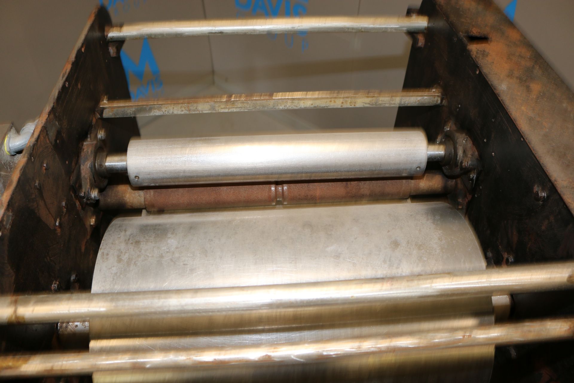 Anets Triple Roll Sheeter, with (3) S/S Rolls, 1-Aprox. 21-1/2" L x 13" Dia., 1-Aprox. 22-1/4" L x - Image 12 of 12