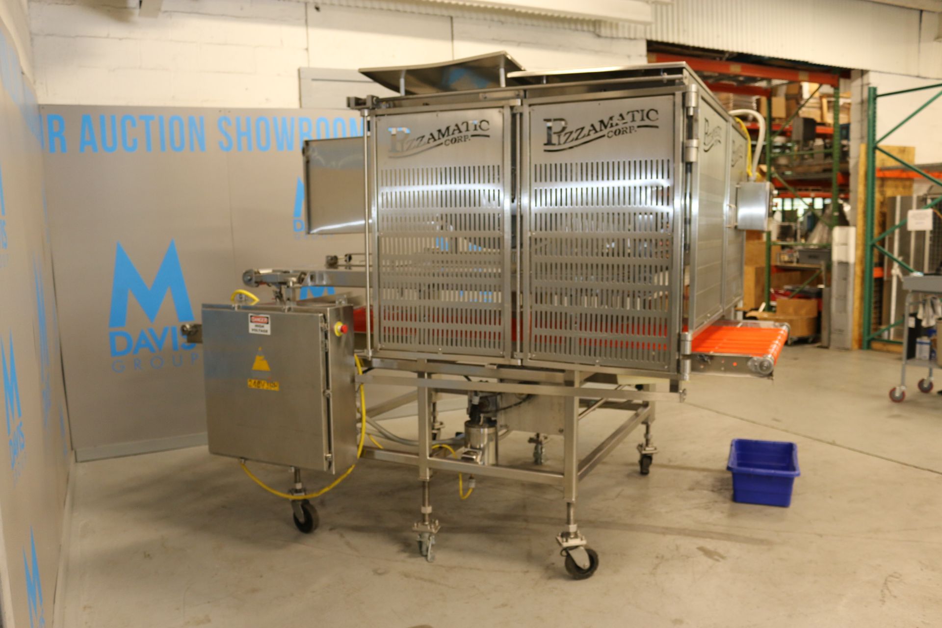 S/S Pizzamatic Water Fall Applicator, M/N WA 30 Cheese Applicator, S/N 00111, 240 Volts, 3 Phase, - Image 5 of 35