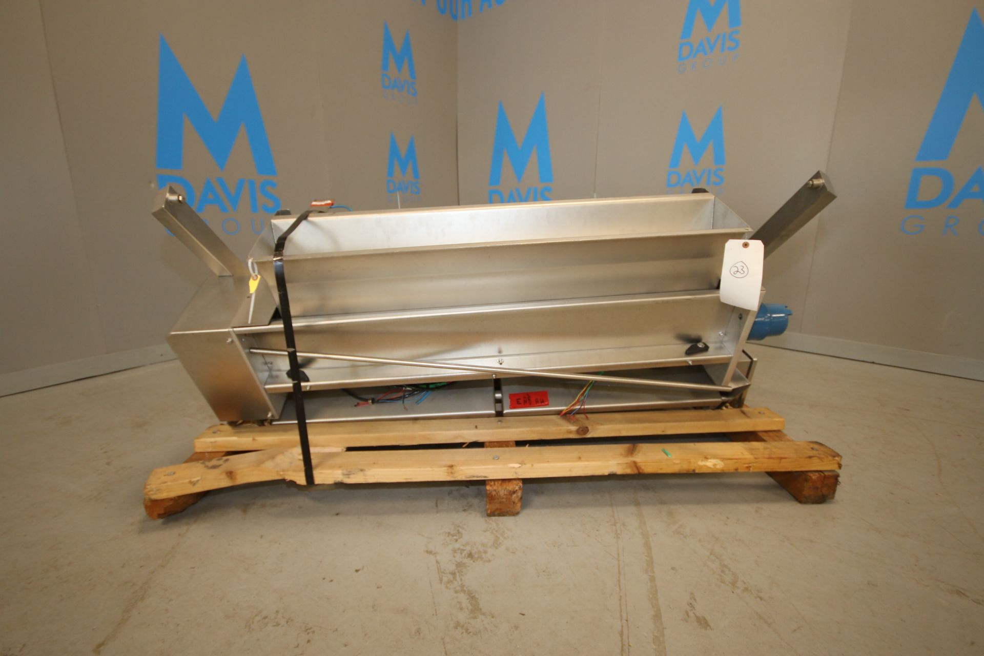 S/S Flour Depositor, Aprox. 42" W, Mounted on 50" W x 40" L Conveyor (IN#64776) (LOCATED IN MDG - Image 3 of 8