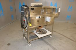 S/S Shredder, with Aprox. 18-1/2" Dia. S/S Blade, Mounted on S/S Portable Frame (NOTE: May be