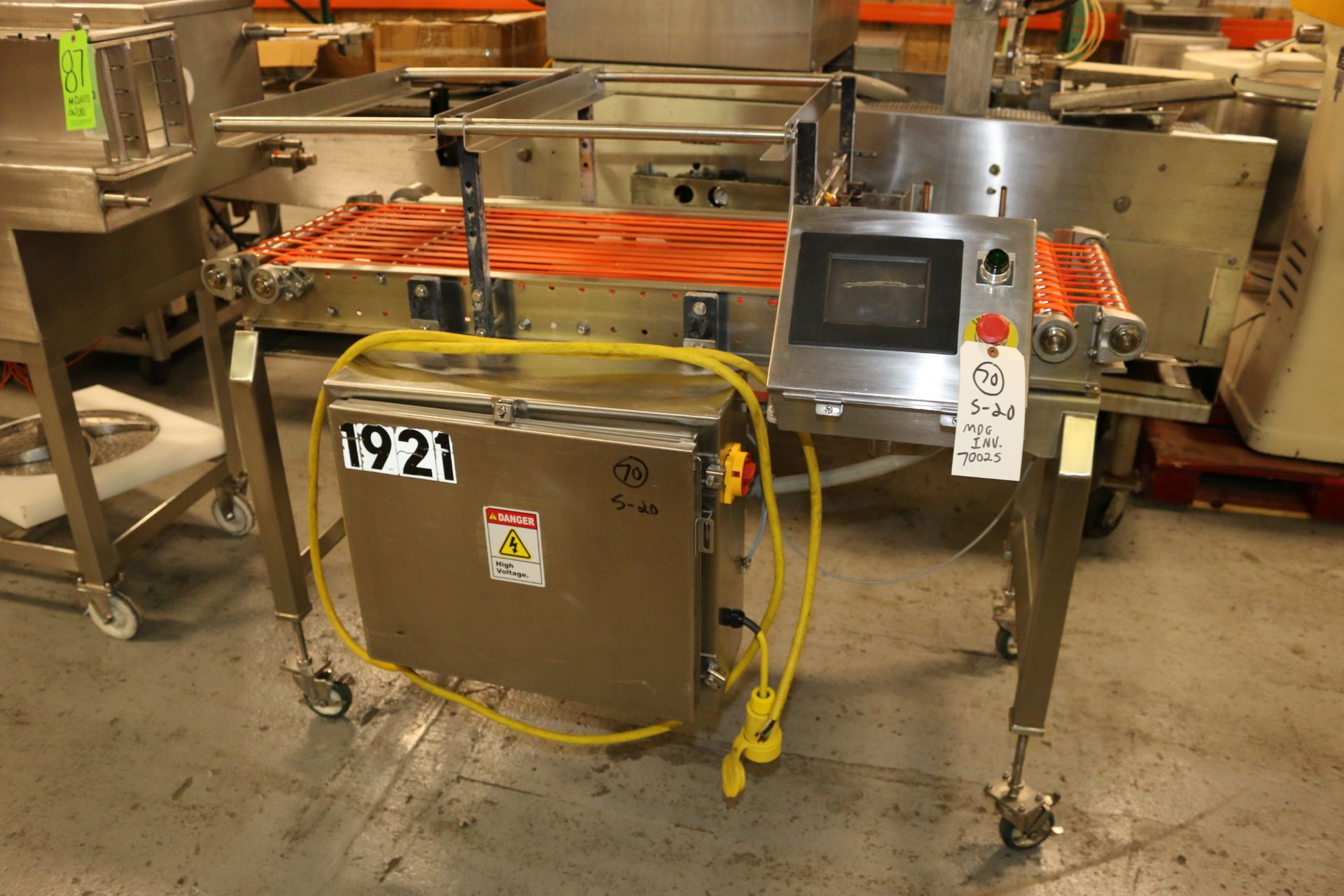 S/S Pizzamatic Water Fall Applicator, M/N WA 30 Cheese Applicator, S/N 00111, 240 Volts, 3 Phase, - Image 29 of 35