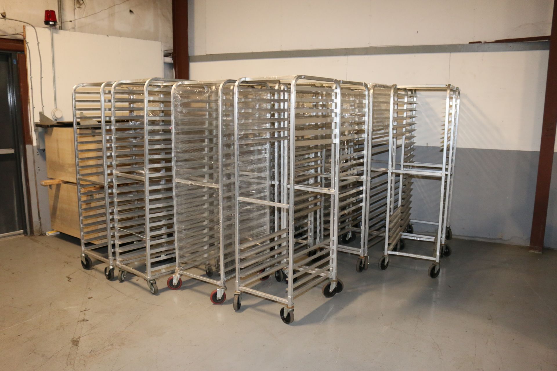 Aluminum Bakery Racks, Holds 18" W x 25" L Trays (IN#68903)(LOCATED AT M. DAVIS GROUP AUCTION - Image 5 of 9