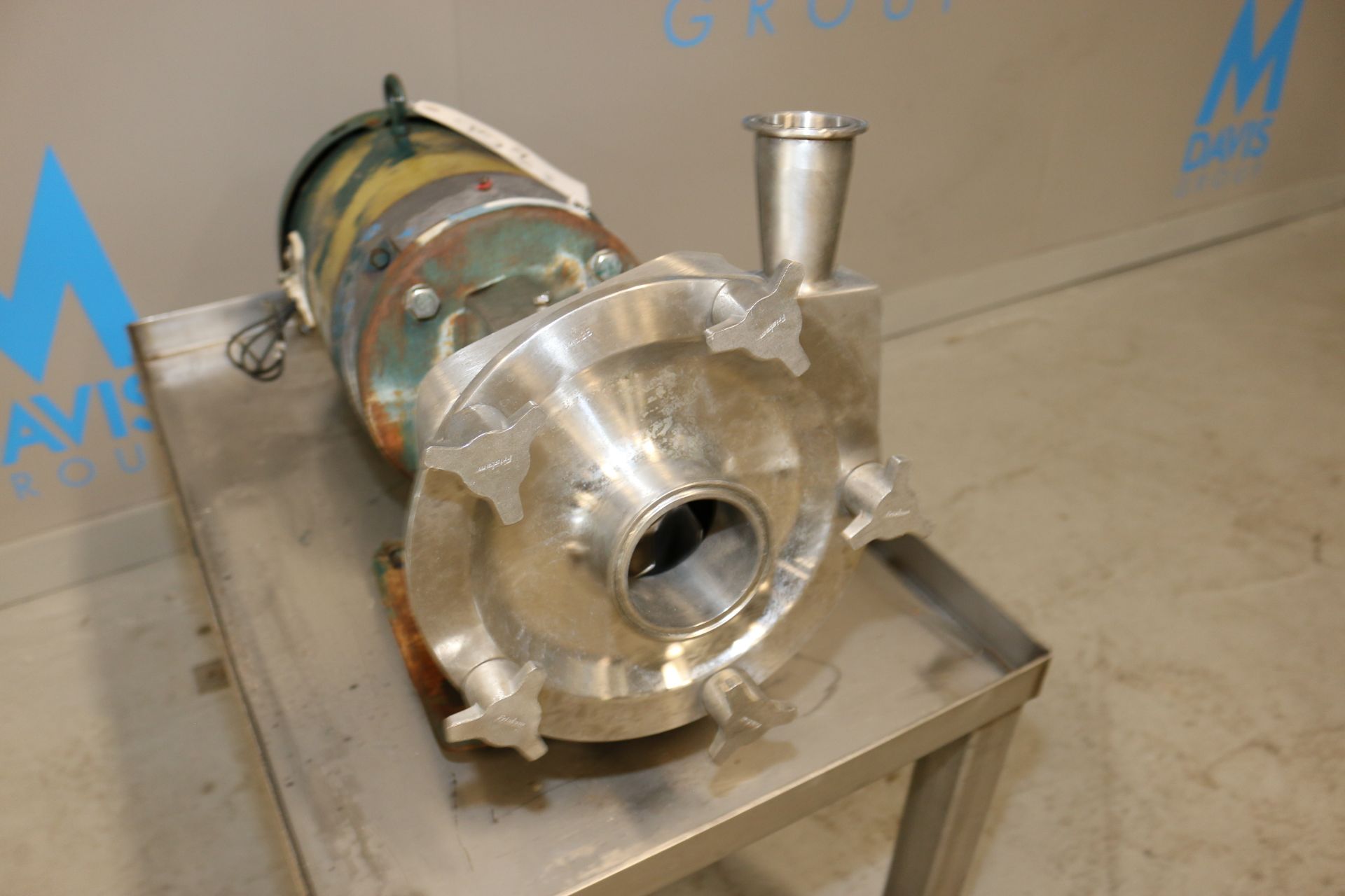 Fristam Aprox. 10 hp Centrifugal Pump, S/N FP17320203057, with Aprox. 2" x 3" Clamp Type Inlet/ - Image 4 of 6