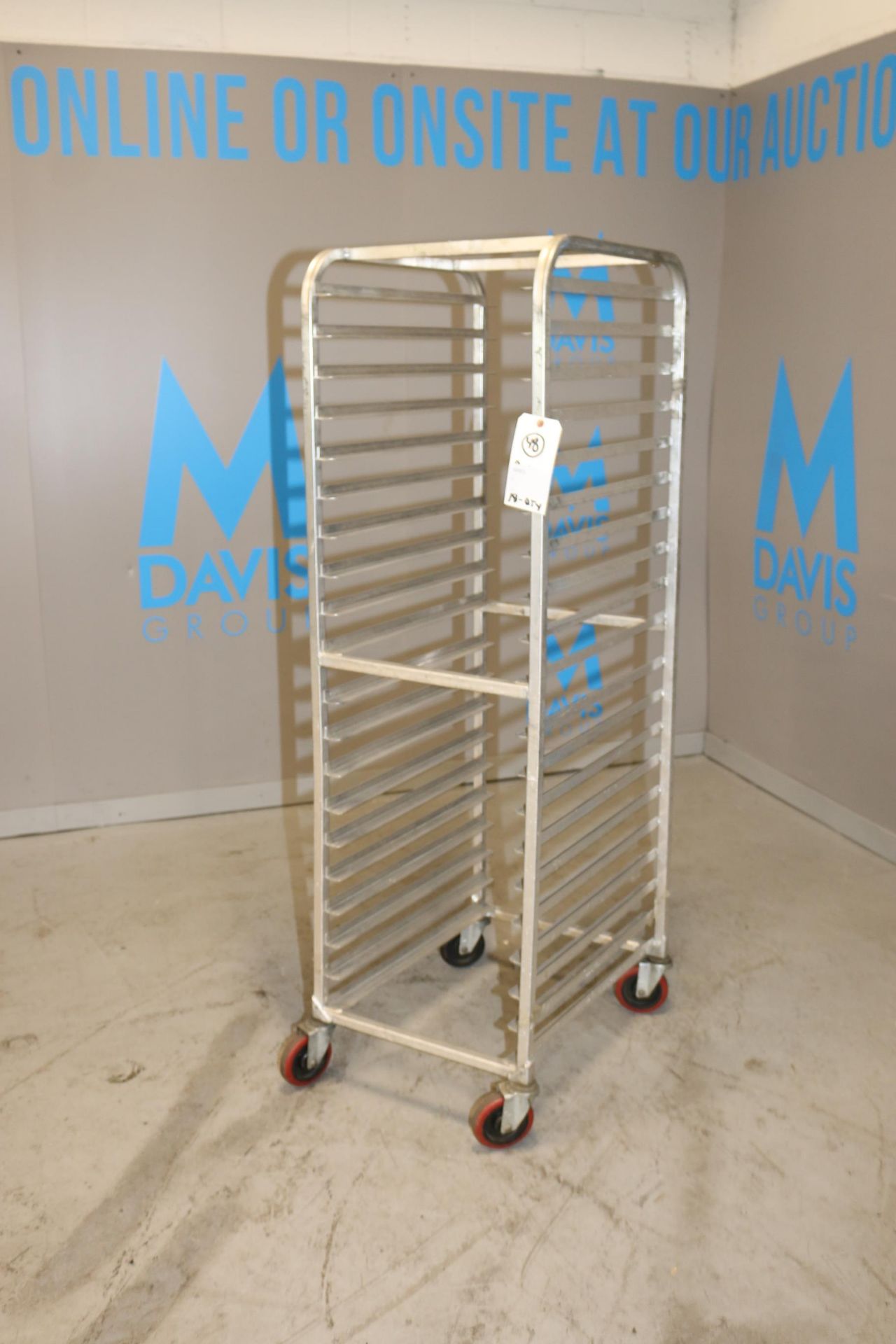 Aluminum Bakery Racks, Holds 18" W x 25" L Trays (IN#68903)(LOCATED AT M. DAVIS GROUP AUCTION - Image 3 of 9