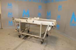 Hinds-Bock S/S Mesh Conveyor, M/N CONV., S/N 3223, with Aprox. 24" W S/S Mesh Belt, with Leeson 3/