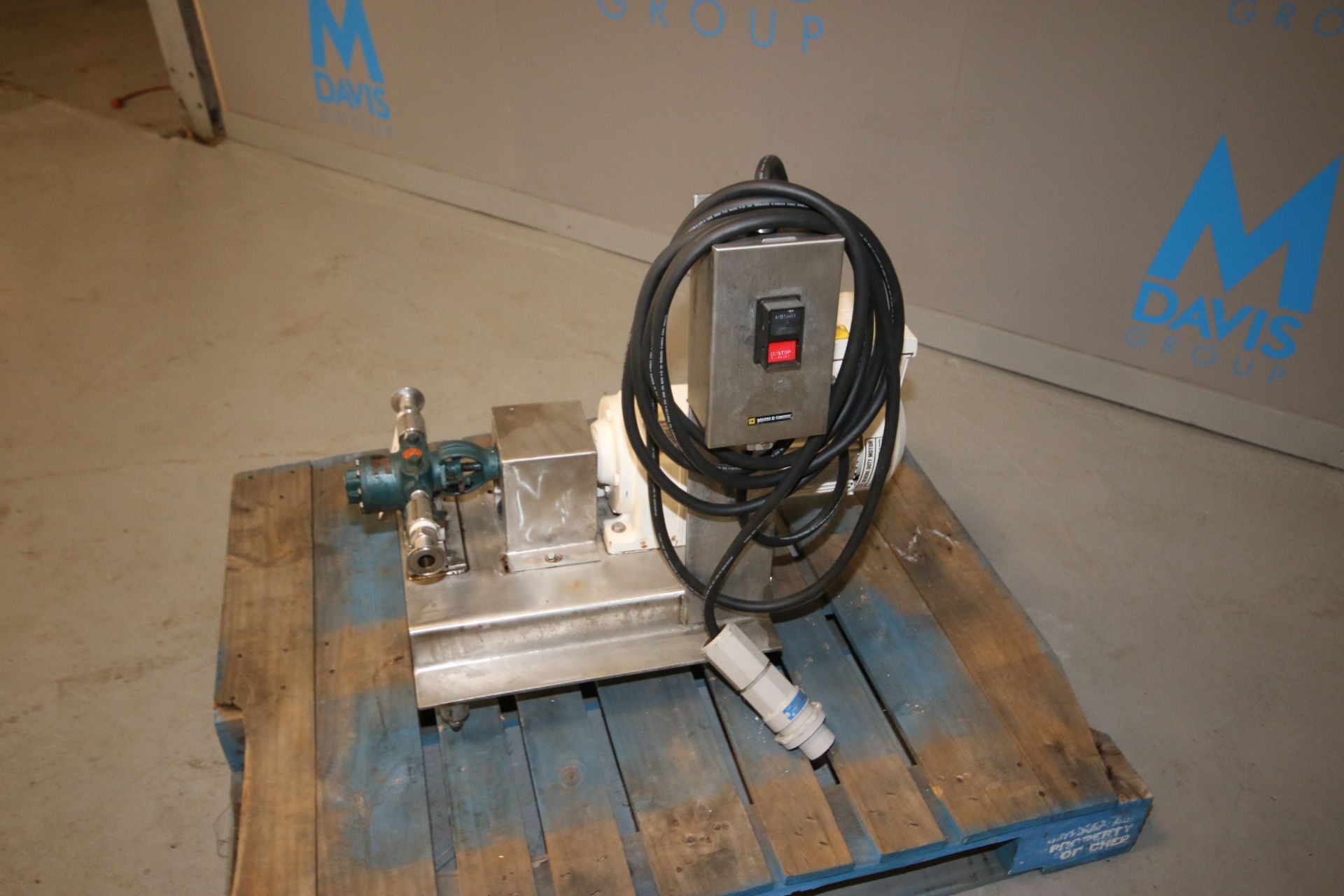 Rober 3 hp Pump, Type IF3, S/N 5, with 1.5" Clamp Type Head, SEW 265-1720 rpm, 380-500V, with On - Image 9 of 9