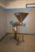 Colborne Portable Piston Filler / Depositor, with 20" x 20" Feed Hopper, Mounted on S/S Frame (IN#