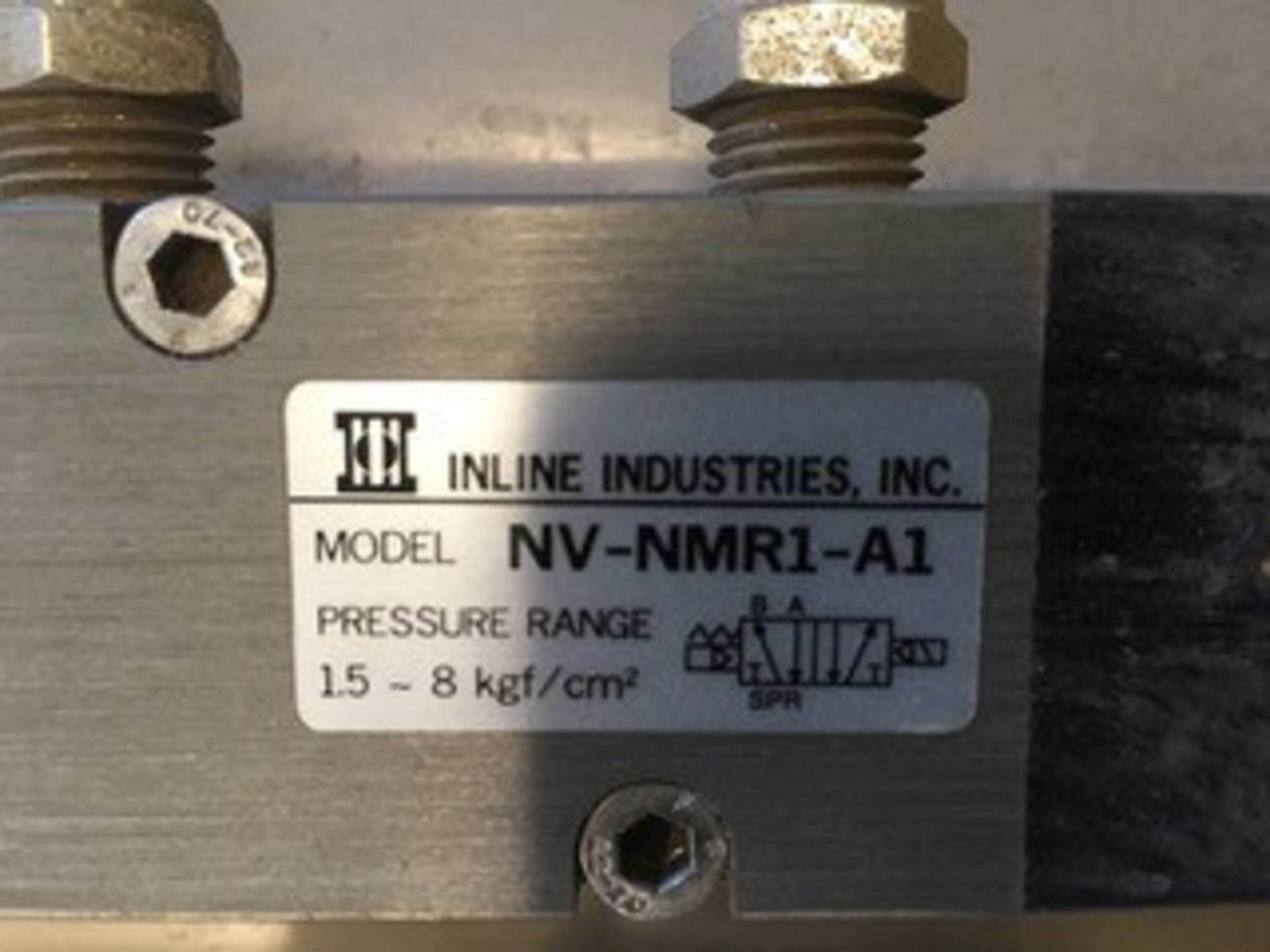 Misc. Inline Industries Inc. S/S Butterfly Valves wtih Actuators (LOCATED IN PASO ROBLES, CA) ( - Image 2 of 6