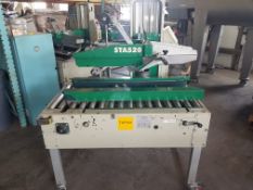 STA520 Top and Bottom Case Sealer, S/N AZ026715, Yr. 2005, 2" Heads, Casters (Located Fort Worth,