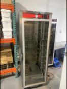 Used Vulcan Proof Box 8 shelf. Single door, glass with controls.(Item 12950-007) (Located Jersey
