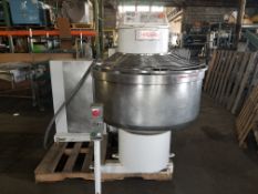 Sottoriva Tilt Mixer, Bowl Size 20" Deep x 42" Round, 460 Volt (Located Fort Worth, TX) (LOADING