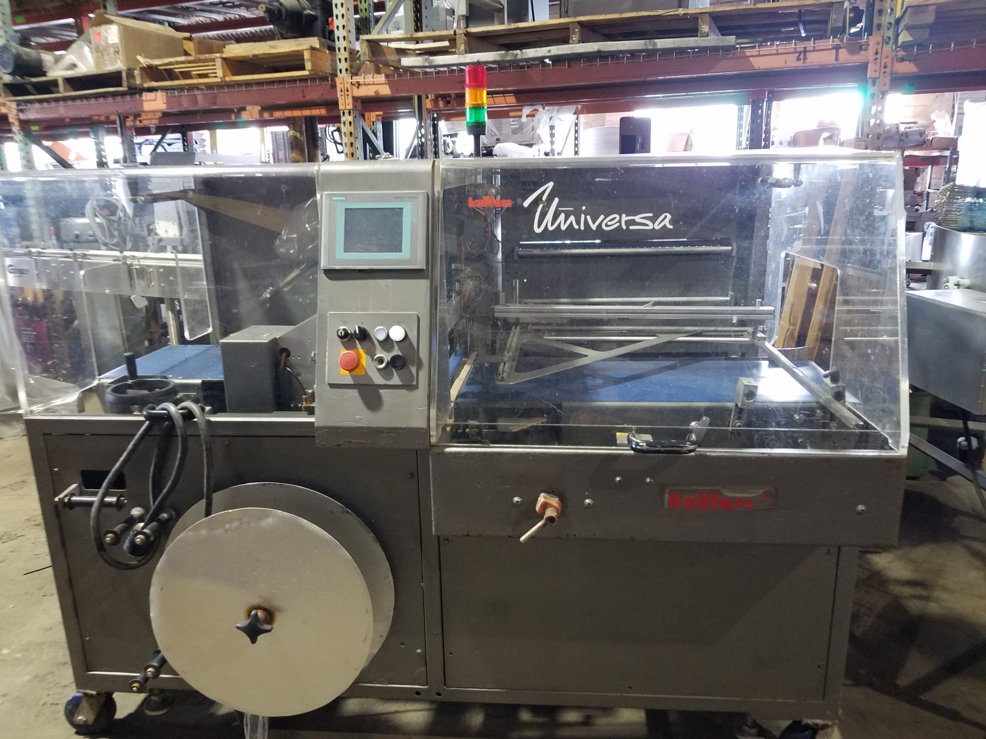 Kallfass Universal Fully-Automatic Side Sealer, 208 Volt, 33 Phase (2013) (Located Fort Worth,