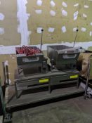 Used Dual Tilt Skillet 2 bay. Stainless Steel. (Item 12950-004) (Located Jersey City, NJ)