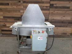 Pan Washing System, S/S Belt 20" W x 48" L (Located Fort Worth, TX) (LOADING FEE: $50.00 USD)