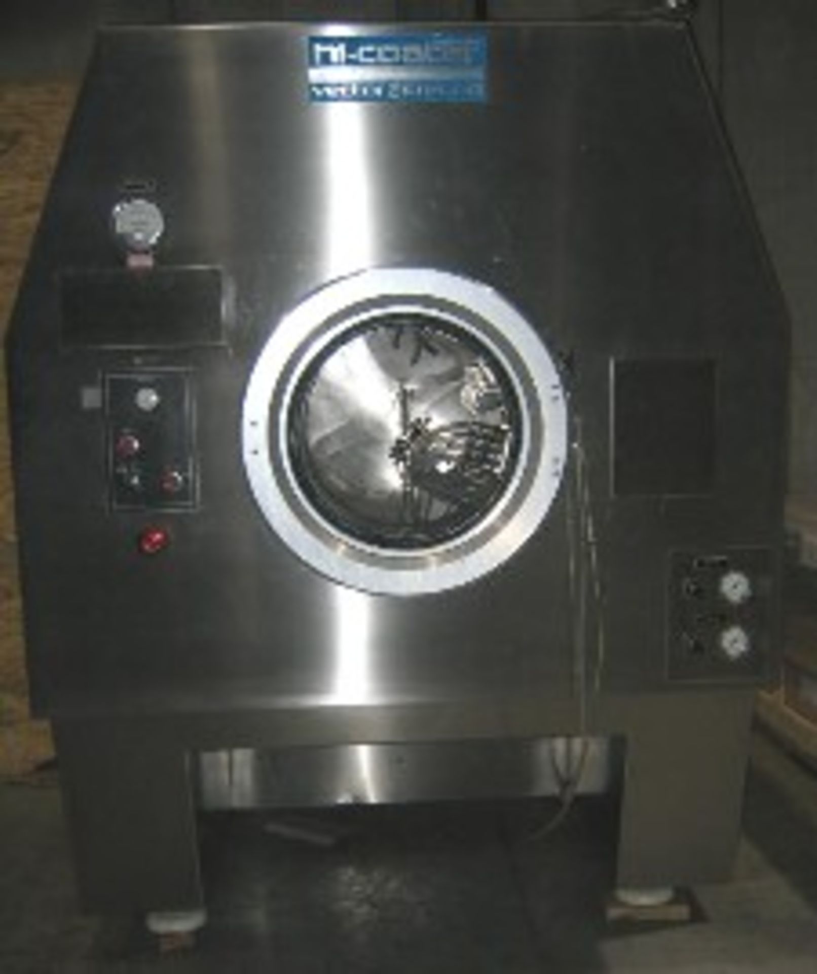 Used Vector Hi Coater, Model HCF-130 Tablet Coater, S/S, 52" Dia. Drum with (4) Rows - Image 2 of 2