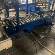 U-Shape Powered Roller Conveyor to feed boxes from the Case Erector to Drop Case Packer in lots