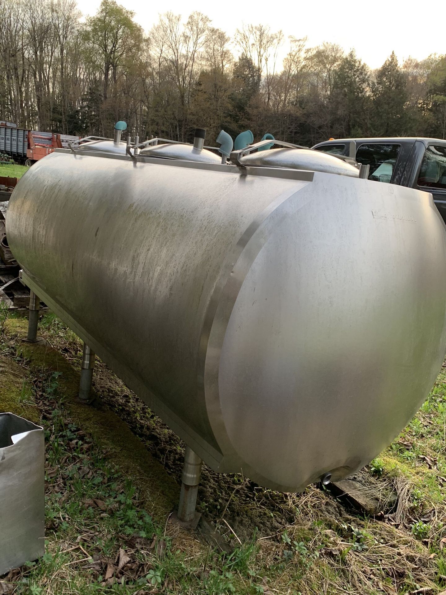 Mojonnier 600 Gal. Single Compartment S/S Tank, S/N 13740-3, Needs Agitator Motor (Located Lorretto - Image 2 of 12