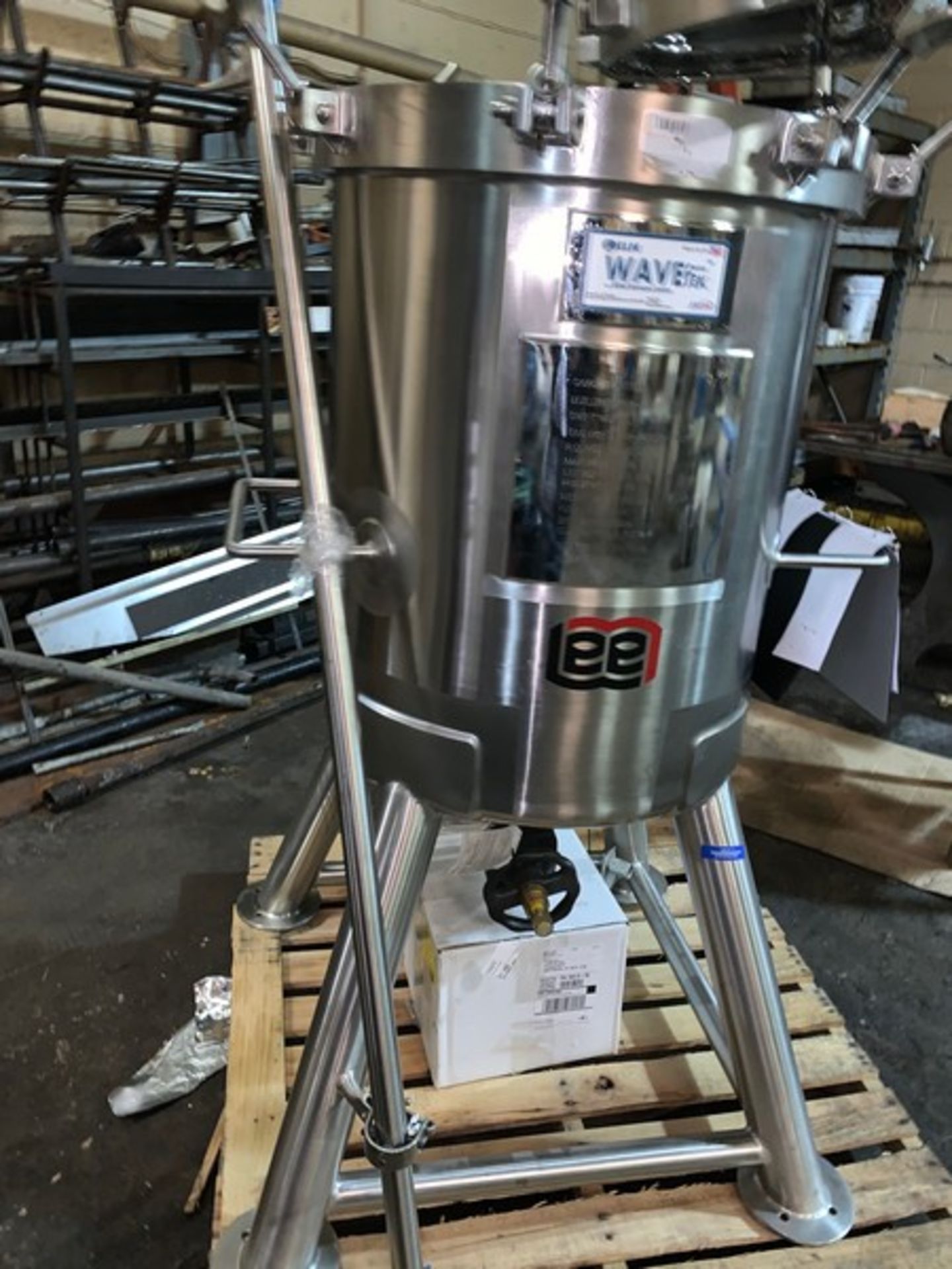 Lee Kettle, Never Used Stainless Steel 316L, 150-Liter; Mirror Finish Inside, Working Pressure 150 - Image 4 of 10