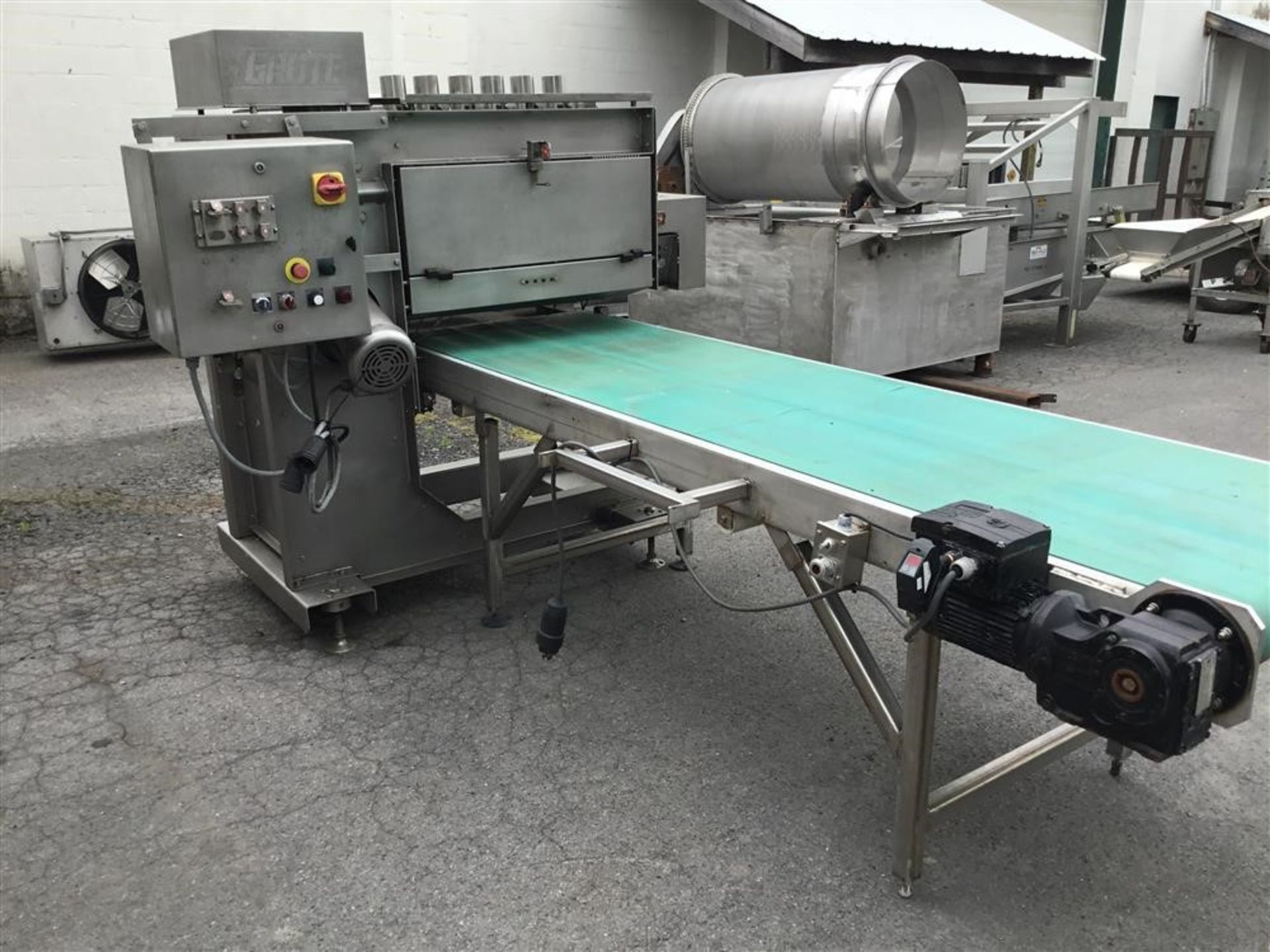 Grote Onion Slicer for Precision Slices, Model FPS-1000, S/N 1125241 with New Slicing Knife Comes