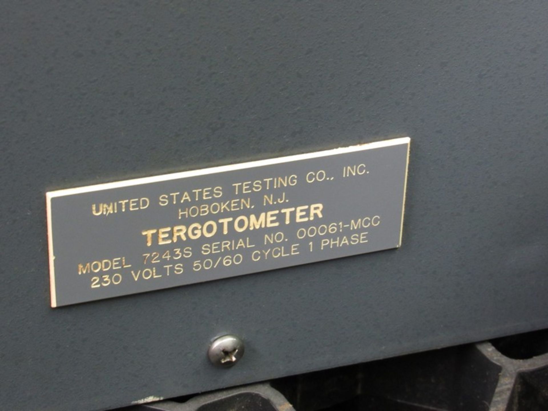 Terg-Otomerer Six Chamber Soap tester with temperature and speed controllers. Removal and loading - Image 8 of 11