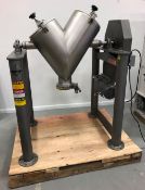 Patterson Kelley 2 CFT Twin Shell Cross Flow Blender. 365 Lbs/CFT Material Density, driven by a 1