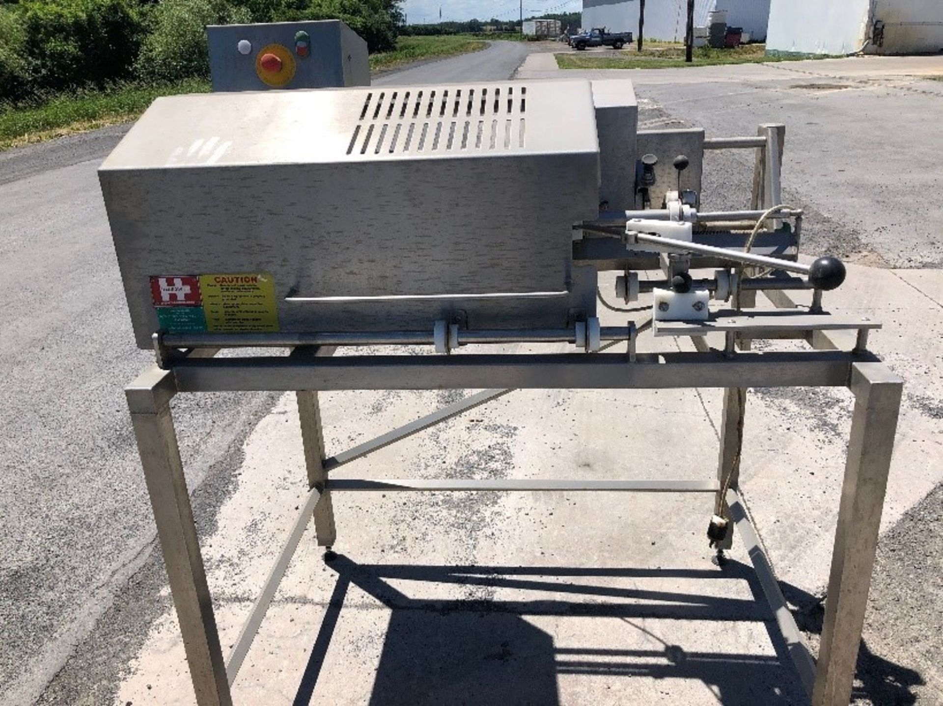 S/S Hanrow Butternut Peeler, S/N BNSP/081210 on Casters - Good Working Conditon(Located Port