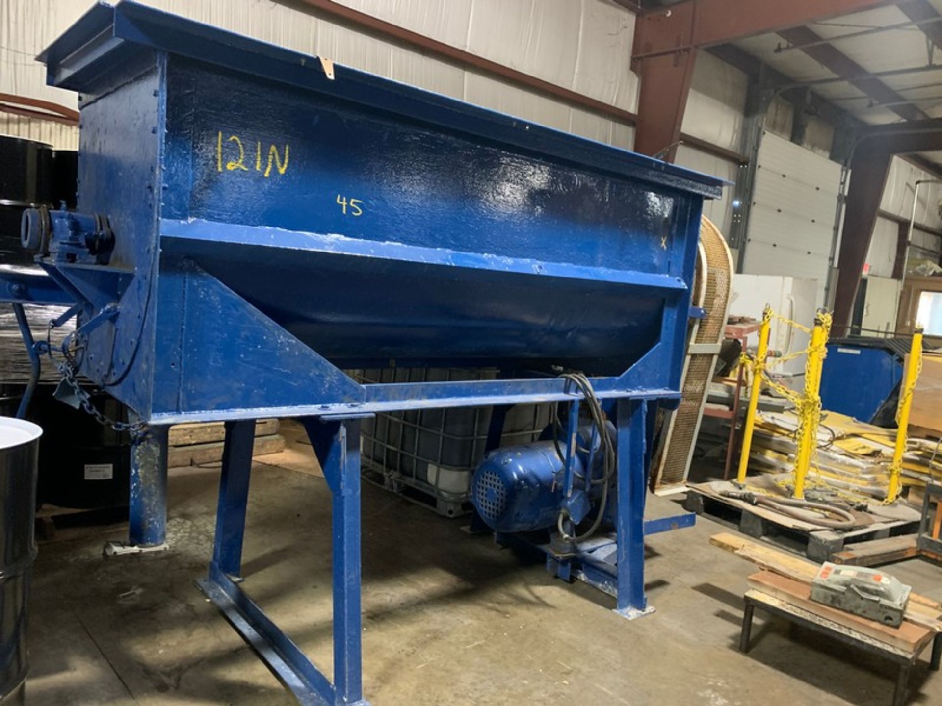 Ribbon Blender 64 Cubic Feet (LOCATED IN IOWA) Loading Fee $250.00 ***EUSA***