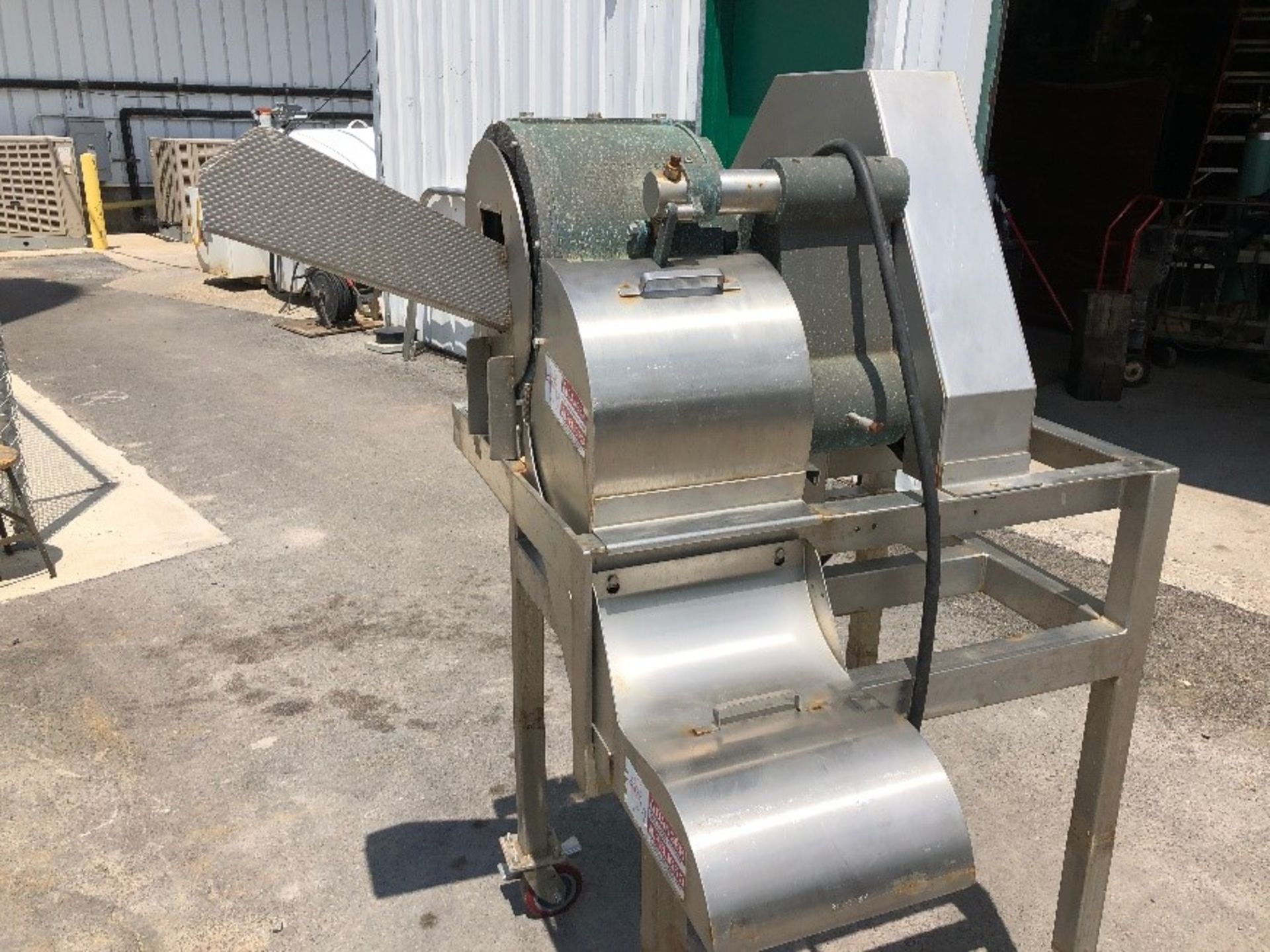 Urschel GRL French Fry Cutter, Model GRL, S/N 675 with Baldor 2 hp Motor, 1725 RPM, 208-230/460 V, - Image 2 of 4