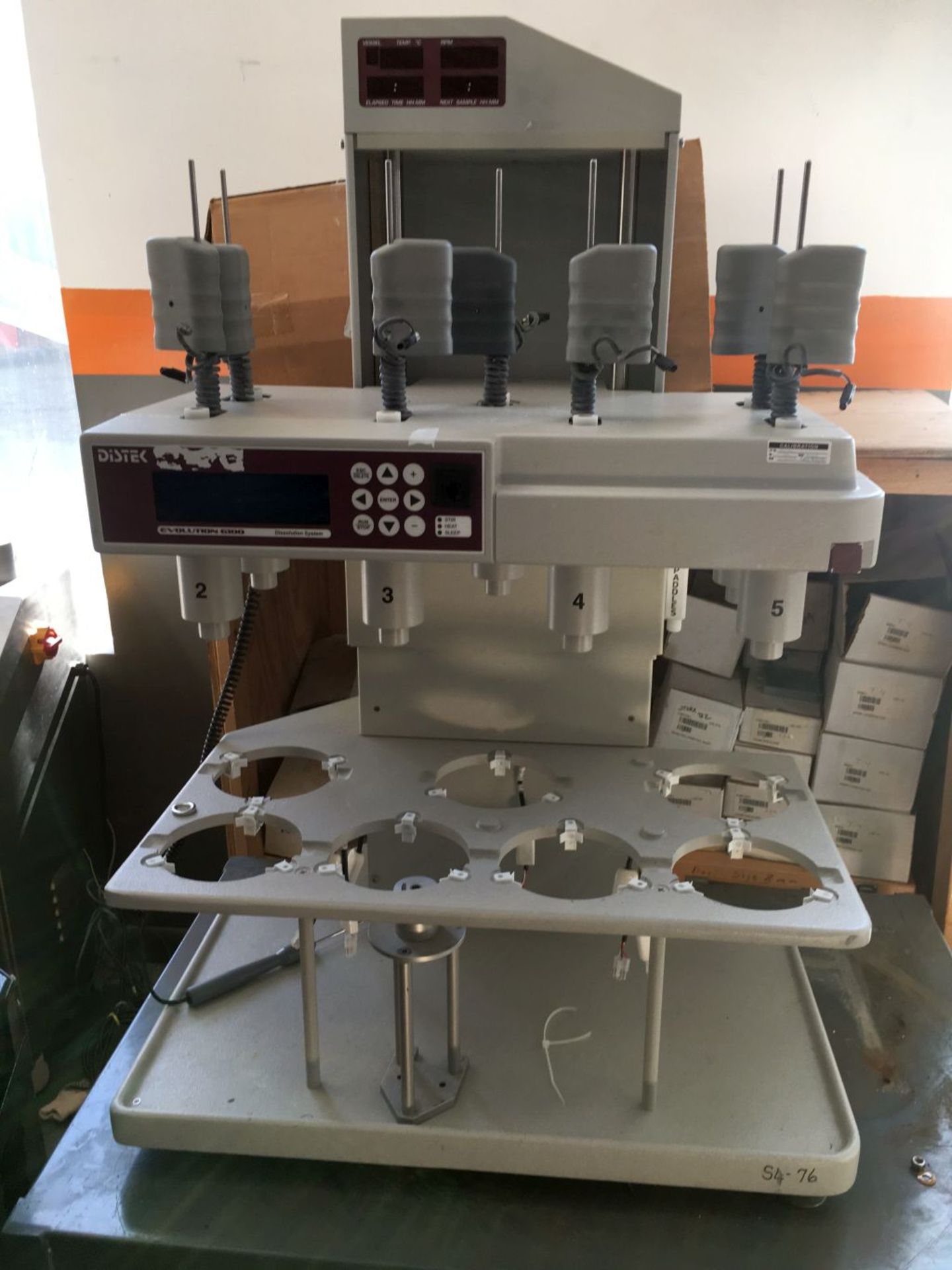 Distek Evolution 6100 Dissolution Tester. Model 6100. As shown in photos. (Located Central New