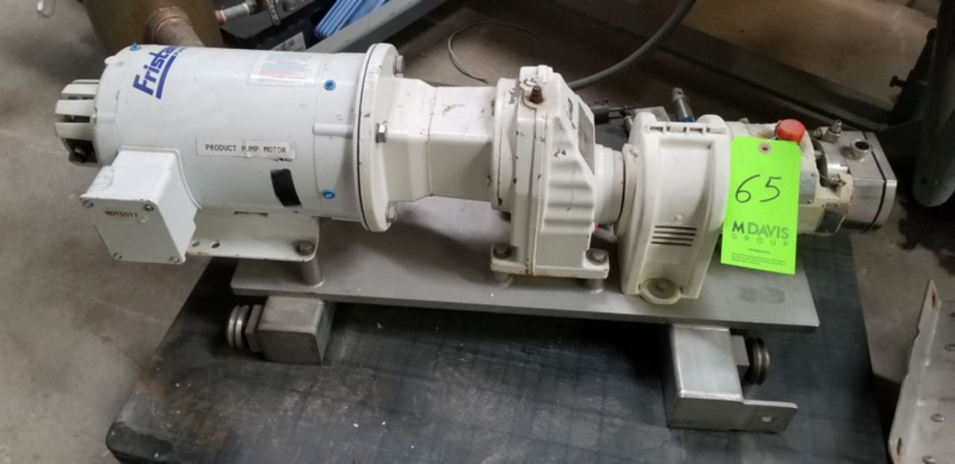 Fristam Positive Pump; 1"/1 "; Model: FL 215 (Located Elk Grove, IL) (Load/Rig Fee $50.00)