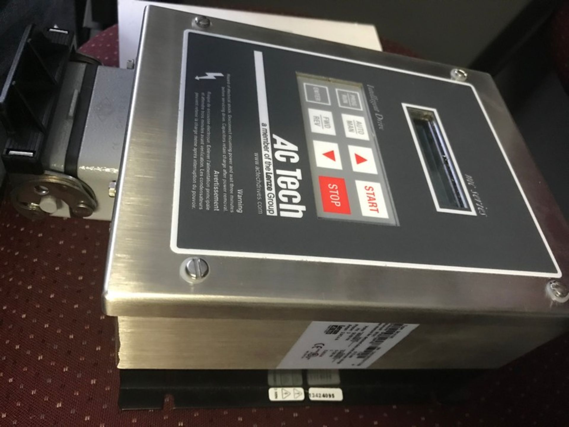UNUSED AC Tech Lenze MC Series Variable Frequency Drive Type M1410E.  Enclosure IP65/Type 4X  1HP . - Image 2 of 3