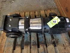 New Water Pump; 10 HP; 230/460V; 3525 RPM; Type: CR 64-1-1A-G-A-E-H00E (Located Elk Grove, IL)