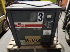 Voltex / Trojan II 36 V Battery Charger, Model 18T725-9C22, S/N 5390, 208/240 V (Located Fort Worth,