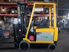 Hyster 6,000 lb. Capacity Sit-Down Forklift, Model E59Z-33m S/N G108N04488D with 3-Stage Mast, 191.