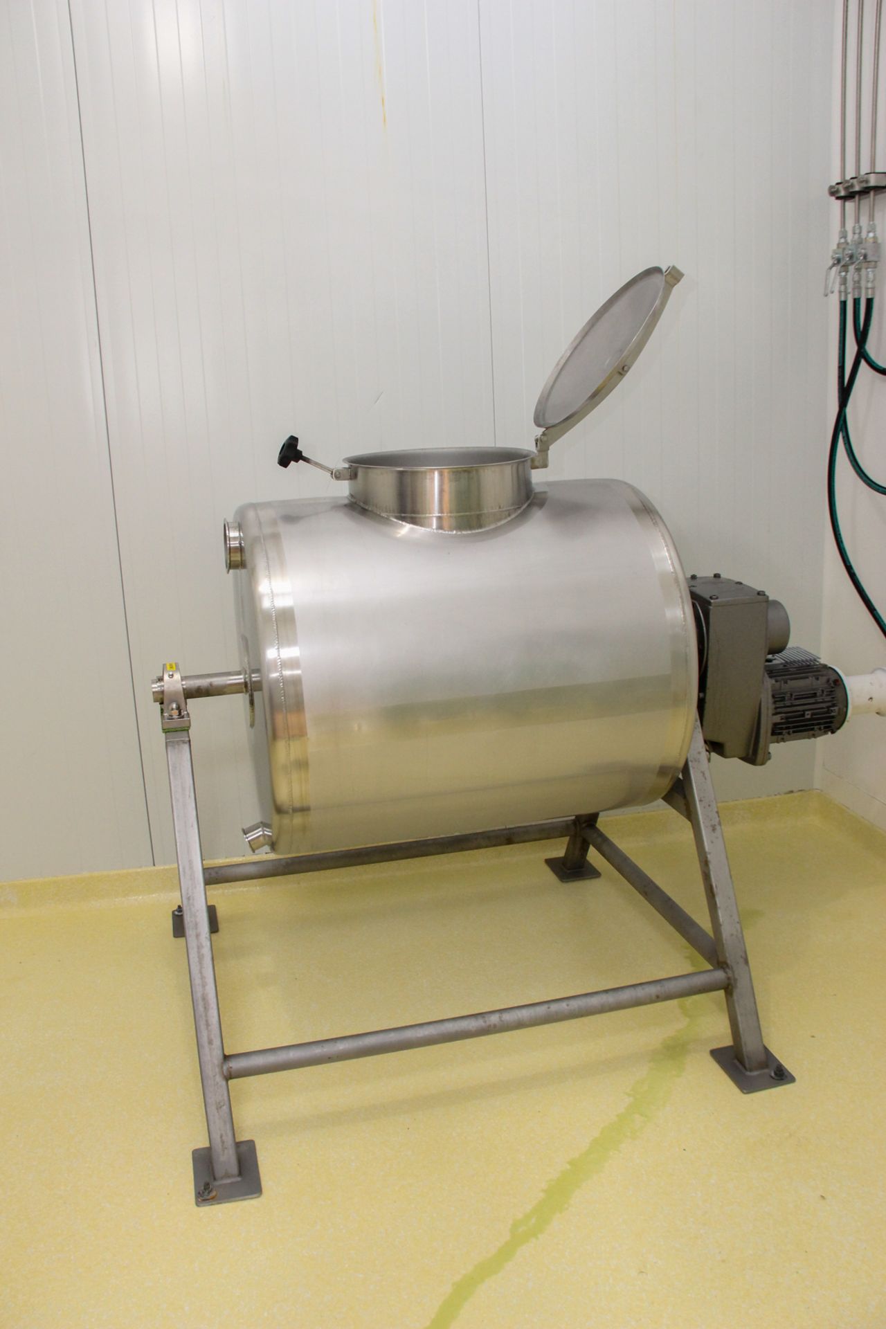 2015 SPRINKMAN 100 GALLON S/S BUTTER CHURN, S/N E6159, 50 GALLON WORKING VOLUME, ATMOSPHERIC VESSEL, - Image 5 of 12