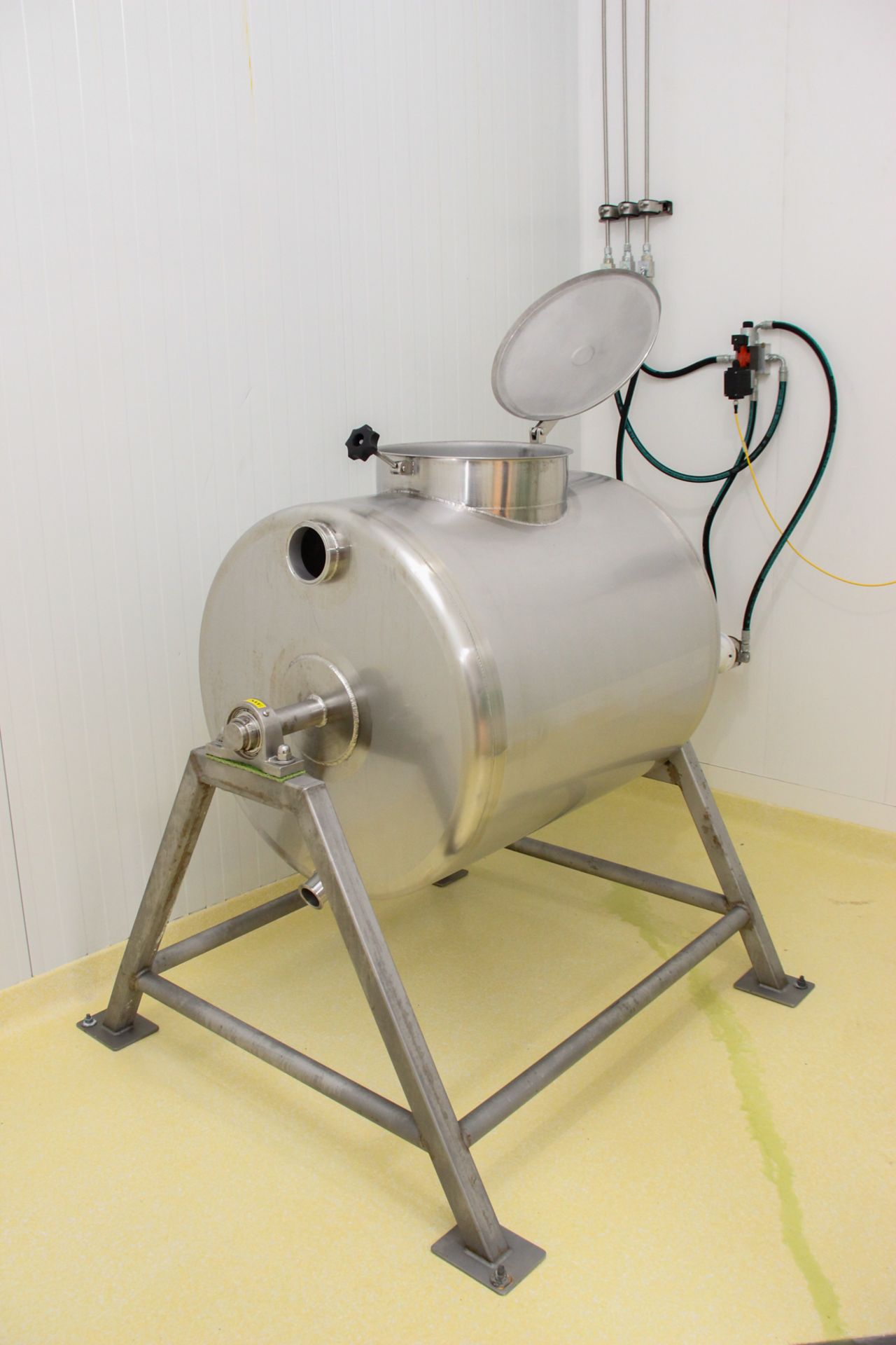 2015 SPRINKMAN 100 GALLON S/S BUTTER CHURN, S/N E6159, 50 GALLON WORKING VOLUME, ATMOSPHERIC VESSEL, - Image 3 of 12