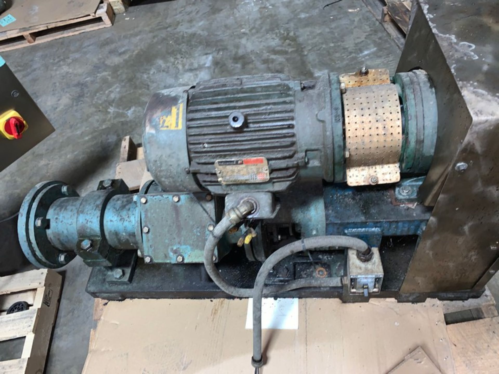 Moyno Progressive Cavity Pump (was used for pumping syrup) Cyco Gear Box and Chain Drive Speed