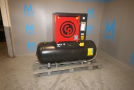 2015 Chicago Pneumatic 15 hp Screw Air Compressor, Type QRS15HP 500 UL, S/N CAI843972, Mounted on