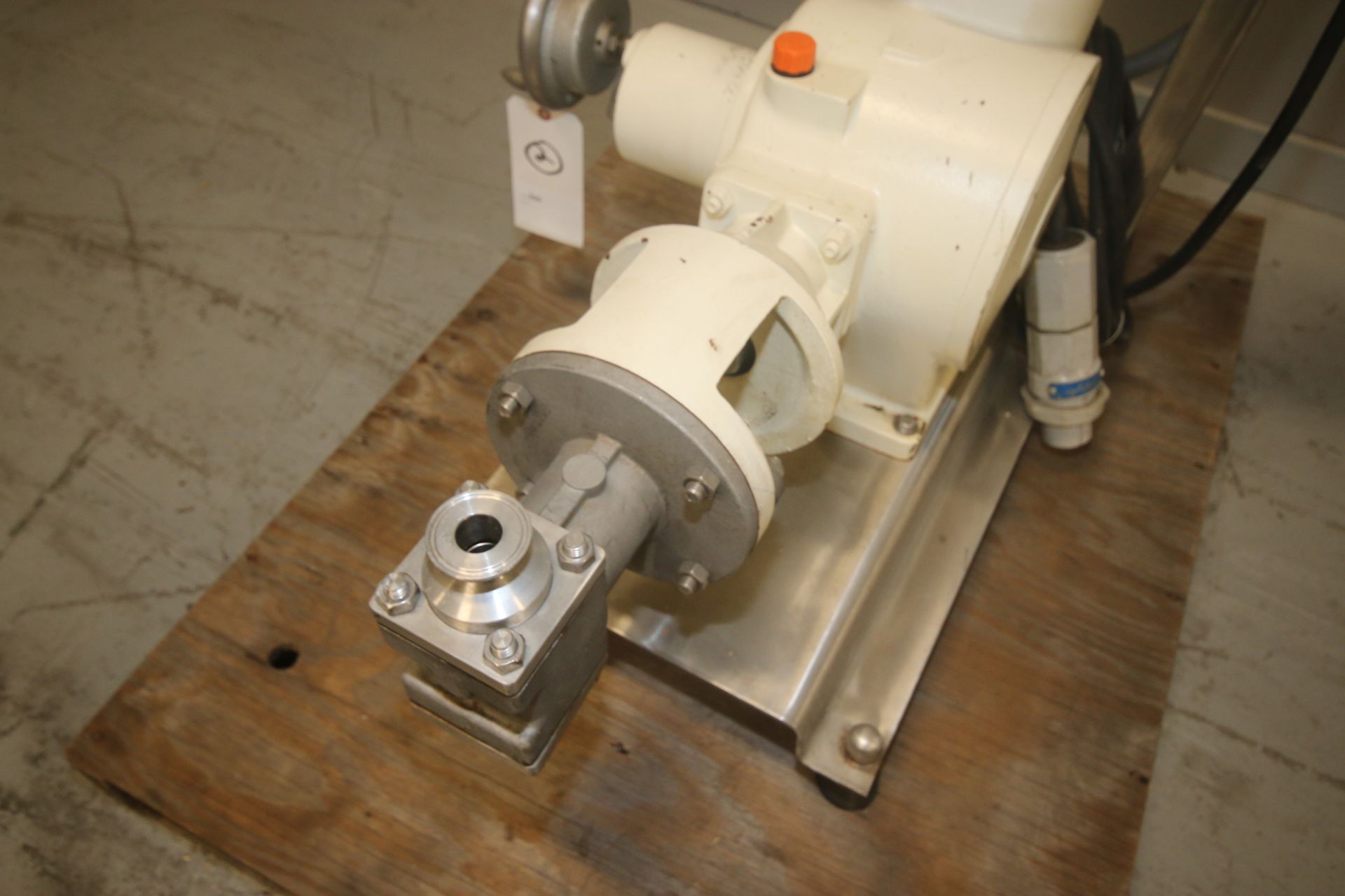 Bran - Lubbe Metering Pump, Type N-D431, S/N A9275, with 1.5" Clamp Type Connections, US Motors 2 hp - Image 5 of 9